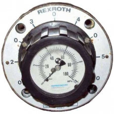 Válvula seletora de man&ocirc;metro MS2 A 20/100 100bar 10MPa - REXROTH usada