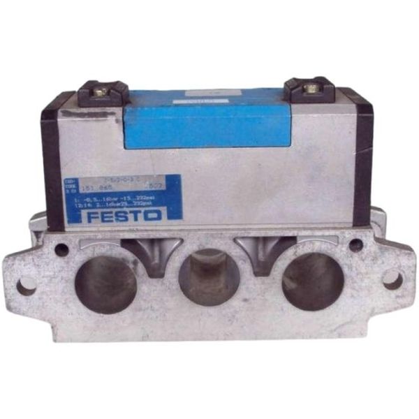 5/2 vias, biestável, vazão 4500l/min, placa de conexão tamanho 3, acionamento pneumático