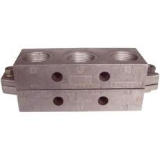 Conjunto de placas finais NEV-3DA/DB-ISO - FESTO seminova