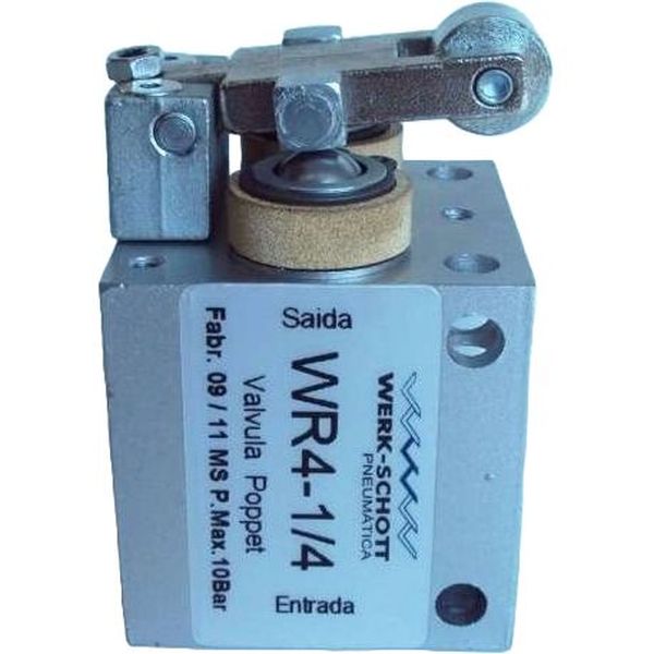 Série W, válvulas com atuadores intercambiáveis com mesmo corpo, válvula conexão rosca 1/4, válvula para fluxos intermediários