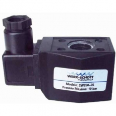 Bobina pneumática BGE024D-160A 24VDC - WERK SCHOTT