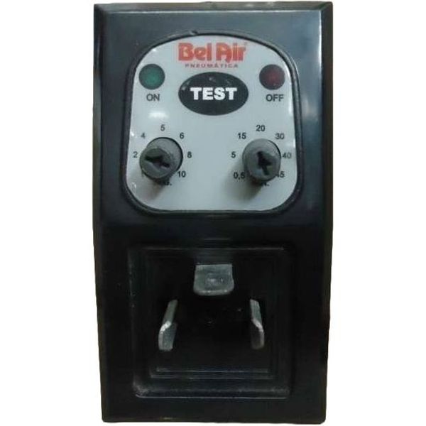 Controla o tempo de abertura e fechamento da válvula solenóide, automatizando processos como irrigação ou drenagem de condensados em sistemas de ar comprimido. Veja também nossas opções de válvulas solenóides.