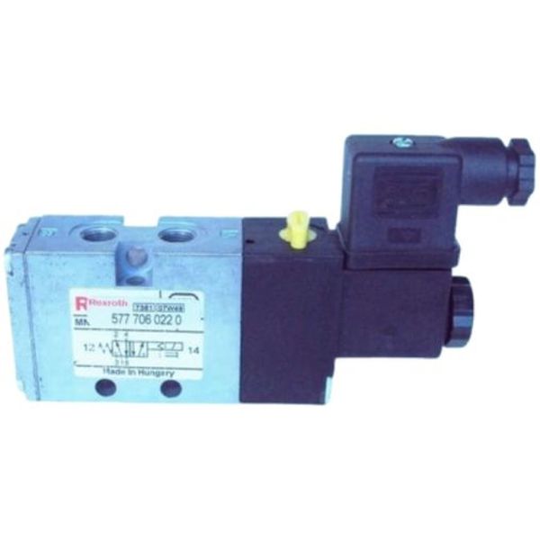 5/2 vias, atuador solenóide / retorno mola