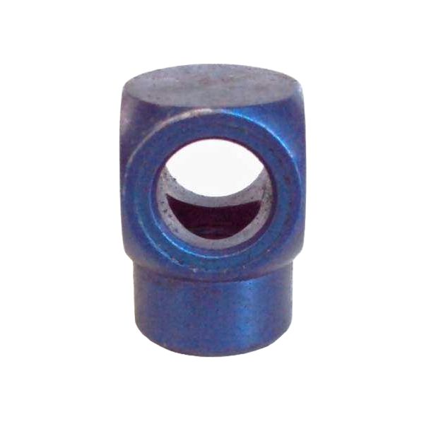 em alumínio anodizado azul