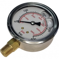 Manômetro GALLEYHILL GAM635RL400 5800psi 400bar - IMPORTADO Manômetro GALLEYHILL GAM635RL400 5800psi 400bar - IMPORTADO