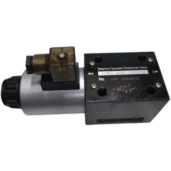 4 vias, tamanho 10, centro D, acionamento solenóide, pressão de trabalho 31,5Mpa