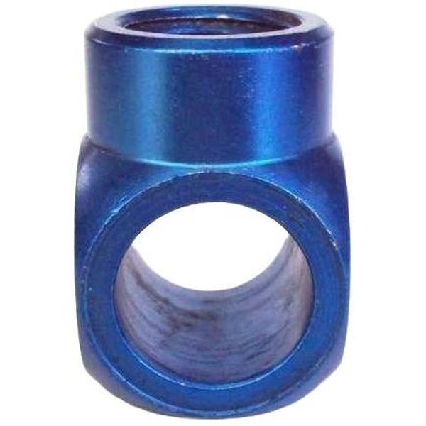 em alumínio anodizado azul