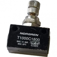 Regulador de fluxo 1/8X1/8 T1000C1800 - NORGREN seminovo
