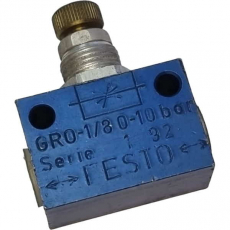 Regulador de fluxo 1/8X1/8 GRO-1/8 - FESTO usado
