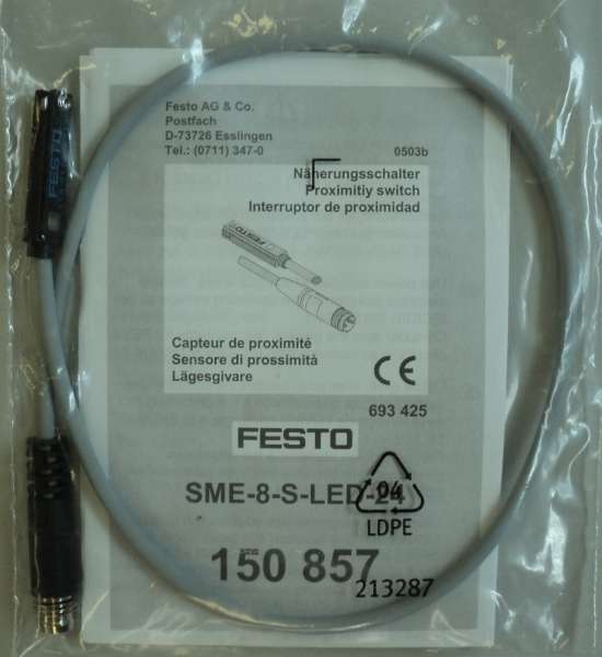 marca: Festo <br />
modelo: SME8SLED24 <br />
estado: novo, na embalagem