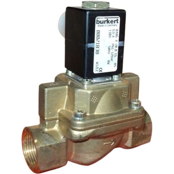 2/2 vias, bobina 110V 50Hz 8W, corpo latão