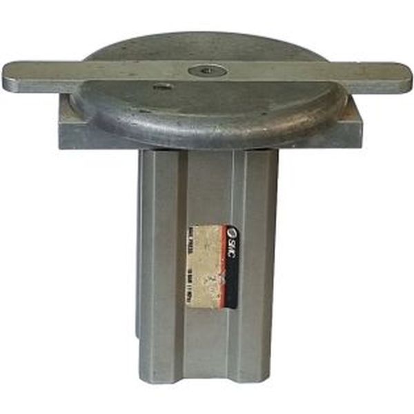 cilindro compacto, diâmetro 20mm, curso 600mm, dupla ação, haste simples, fluido ar comprimido