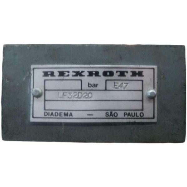 marca: REXROTH <br/>
modelo: LF32D20 <br/>
estado: usada