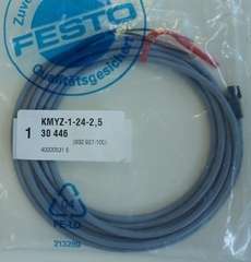 Plugue tomada com cabo 30446 KMYZ-1-24-2,5 - FESTO