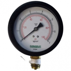 Manometro 100PSI 7kgf/cm2 - FAMABRAS seminovo