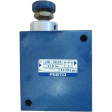 Válvula reguladora de fluxo unidirecional 3/4X3/4 GR-3/4 2103 - FESTO