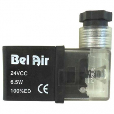 Bobina pneumática 24VCC com plugue AMISCO - BELAIR