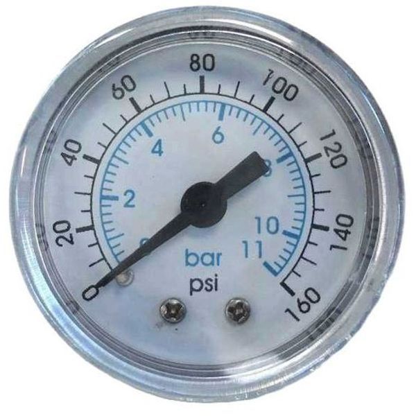 diâmetro 40mm, rosca 1/8, saída por trás