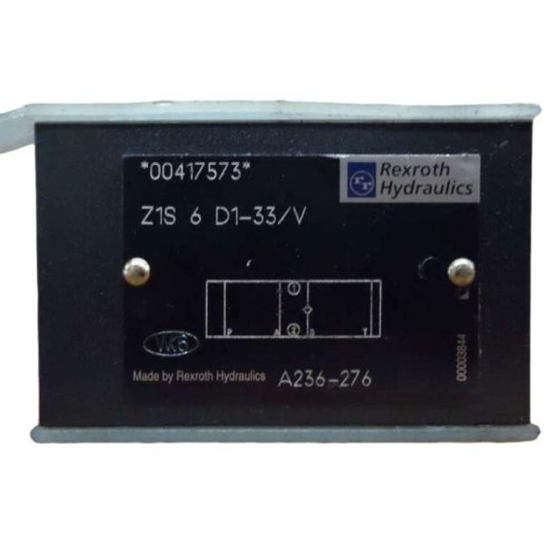 marca: REXROTH <br/>
modelo: Z1S6D133V <br/>
estado: nova