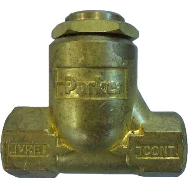 Série 3250, conexão rosca 3/8 (B), ajuste micrométrico do fluxo com porca, pressão nominal de 27,5bar, vazão 4000l/min, corpo latão, vedações NBR