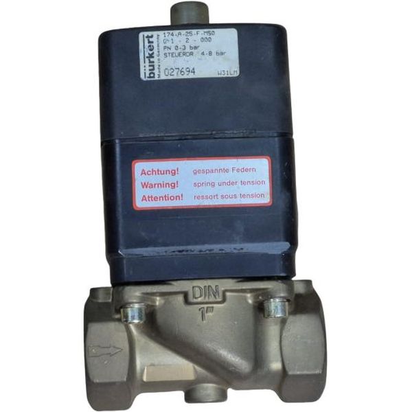 2/2 vias, PN 0-3 BAR, DN1, fabricação Alemanha