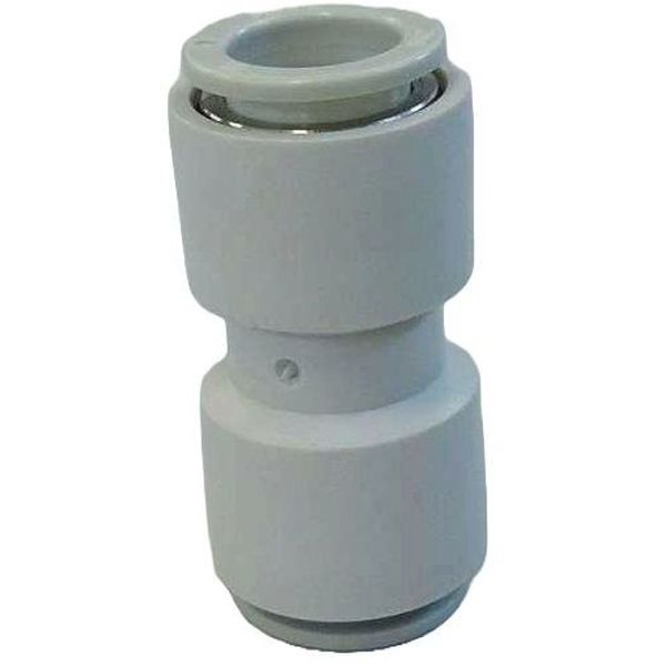 conexão para tubo 12mm, fluido ar comprimido / água, anel de desengate branco