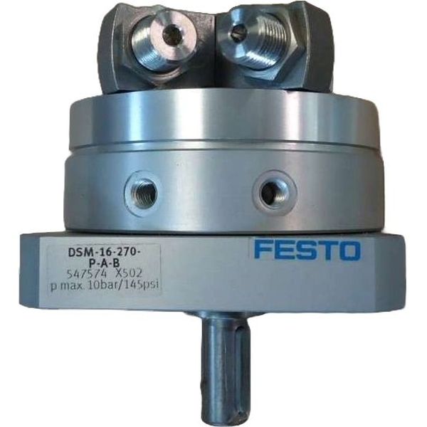 tamanho 16mm, ângulo de rotação 270o, amortecimento elástico nas posições finais, detecção de posição