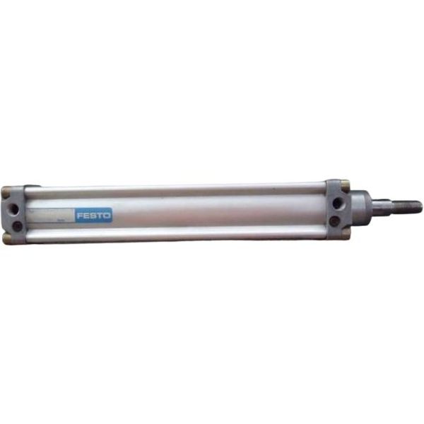 diâmetro 50mm, curso 250mm, dupla ação, amortecimento pneumático ajustável nas extremidades