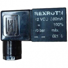 Bobina pneumática 12VCC 380mA - REXROTH