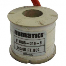 Bobina pneumática 119805019B 240/60 FT B09 - NUMATICS
