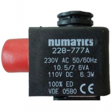 Bobina pneumática 228777A 230VAC 50/60Hz 6VA - NUMATICS