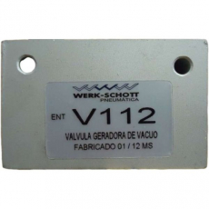 Válvula geradora de vácuo V112 - WERK SCHOTT