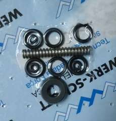 Kit de reparo 5500-100 da válvula Série 5000 retorno mola 5 vias - WERK SCHOTT