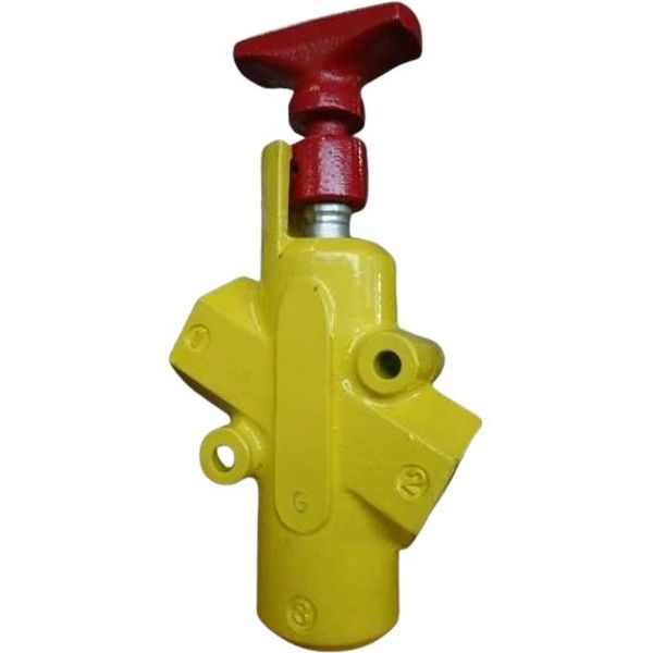 Substitui a tradicional válvula de esfera. Conexão 3/4, conexão de escape 1, pressão máxima 250psi, corpo liga de alumínio.