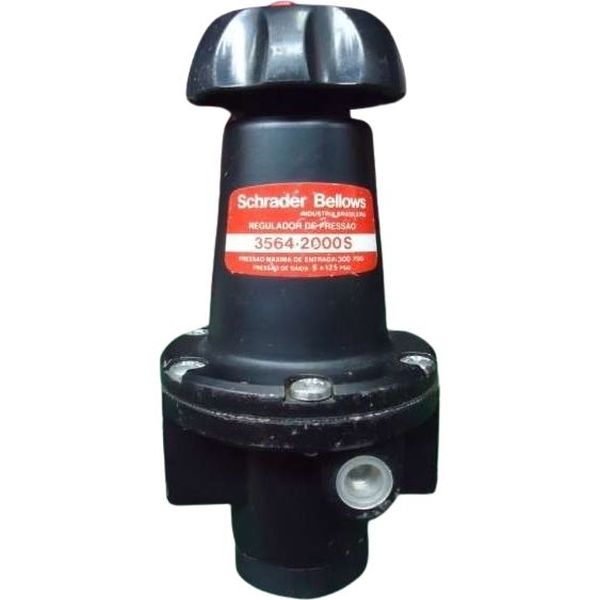 conexão rosca 1/2npt, faixa de regulagem de pressão 5-125psi, com sangria, tipo de fixação simples