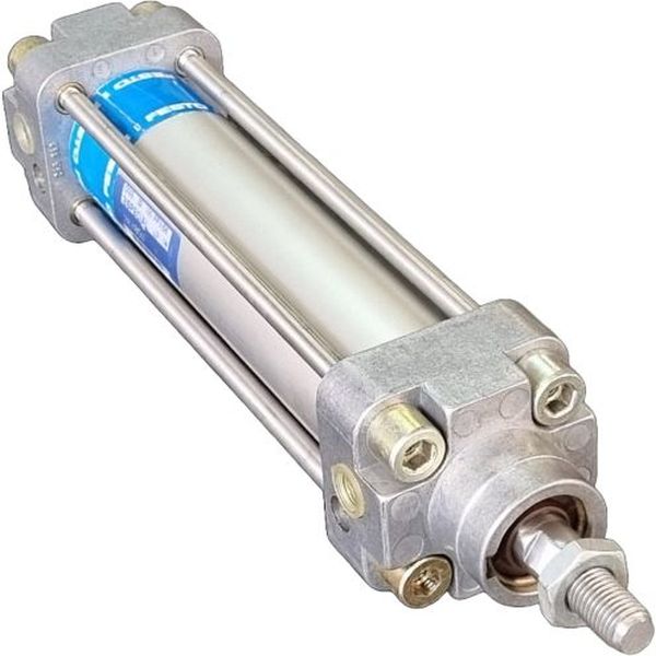 diâmetro 32mm, curso 100mm, dupla ação, amortecimento nas posições finais de curso,  ISO 15552