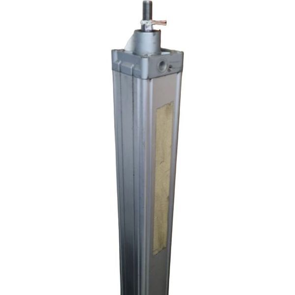diâmetro 100mm, curso 1185mm, dupla ação, amortecimento pneumático regulável de fim de curso, ISO 15552