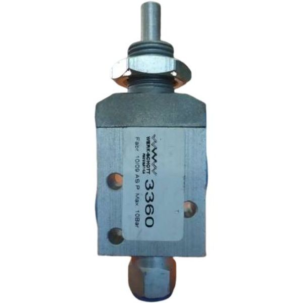 Série 3000, válvula pneumática, válvula conexão rosca 1/8, válvula para comandar cilindro simples ação