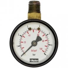 Man&ocirc;metro 100lbf/pol2 7bar - PARKER usado