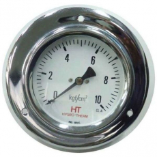 Man&ocirc;metro 10Kgf/cm2 com flange - HYGROTHERM usado