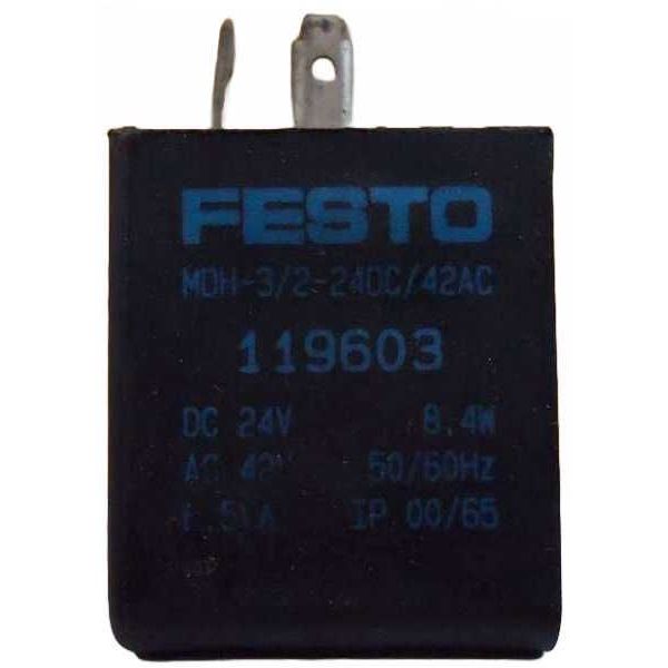 tensão 24VDC 8,4W, 42VAC 50/60Hz, grau de proteção IP65, encapsulada, ligação elétrica com pinos