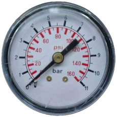 Man&ocirc;metro 160psi 11bar usado