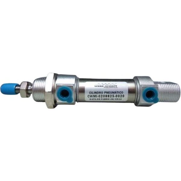 Série CWMI, diâmetro 20mm, curso 20mm, dupla ação, fluido ar comprimido 
