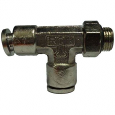 Conexão em T rosca lateral 1/8X6mm - RGR