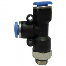 Conexão em T rosca lateral 1/8X6mm