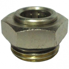 Conexão reta 1/2X12 metálica