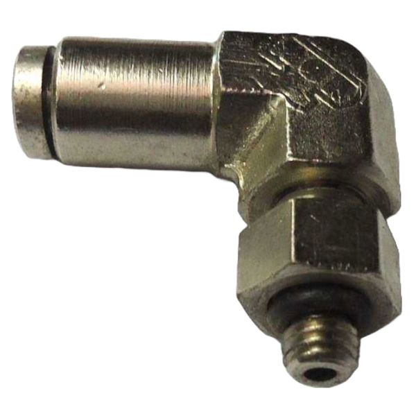 mini conexão pneumática, conector mini, conexão em L, conector pneumático em L, conexão L, união para tubos em L, conexão para tubos PUN e PAN, conexão instantânea, conexão rápida, conexão de engate rápido em L, conexão roscada em L