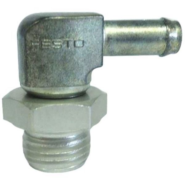 cotovelo de metal, conexão roscada para mangueira plástica, conexão de parafuso, conexão de niple, conexão de plugue giratório