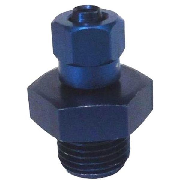 1 conexão rosca macho G1/8, 1 conexão para tubo flexível com diâmetro externo de 4mm, formato reto, pressão operacional -0,95...10bar, meio de operação ar comprimido, material corpo alumínio, anel de vedação PU