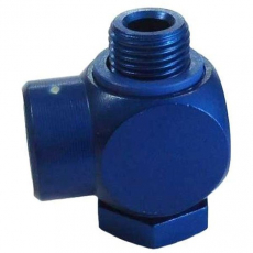 Conexão em L Cotovelo LJK-1/8 em alumínio anodizado azul - FESTO